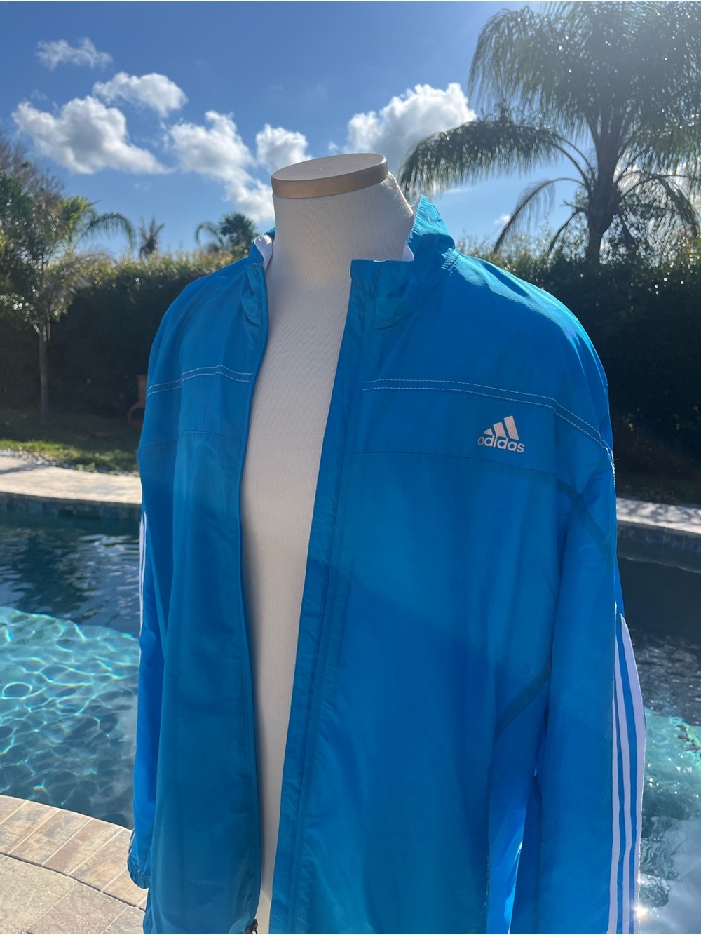 Adidas Men’s Blue Track Jacket - Picture 8 of 10